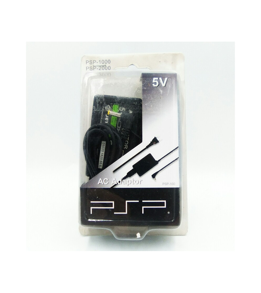 CARGADOR PSP SERIE 1000 2000 3000 COMPATIBLE NEGRO CARGADOR PSP SERIE 1000 2000 3000 COMPATIBLE NEGRO