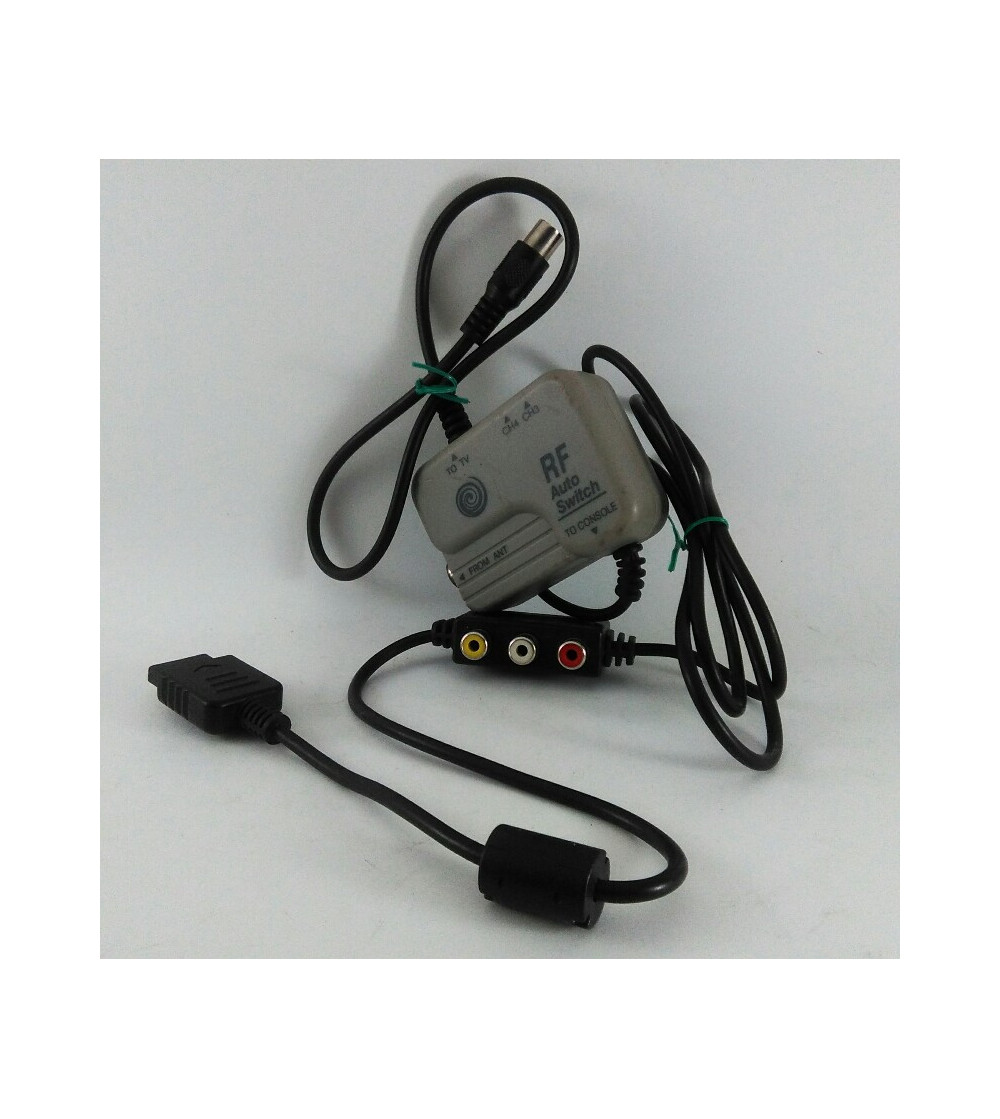 ADAPTADOR AV RF SWITCH & AV 3RCA CON CABLE ANTENA XTECNOLOGIES GRIS ADAPTADOR AV RF SWITCH & AV 3RCA CON CABLE ANTENA XTECNOLOGIES GRIS