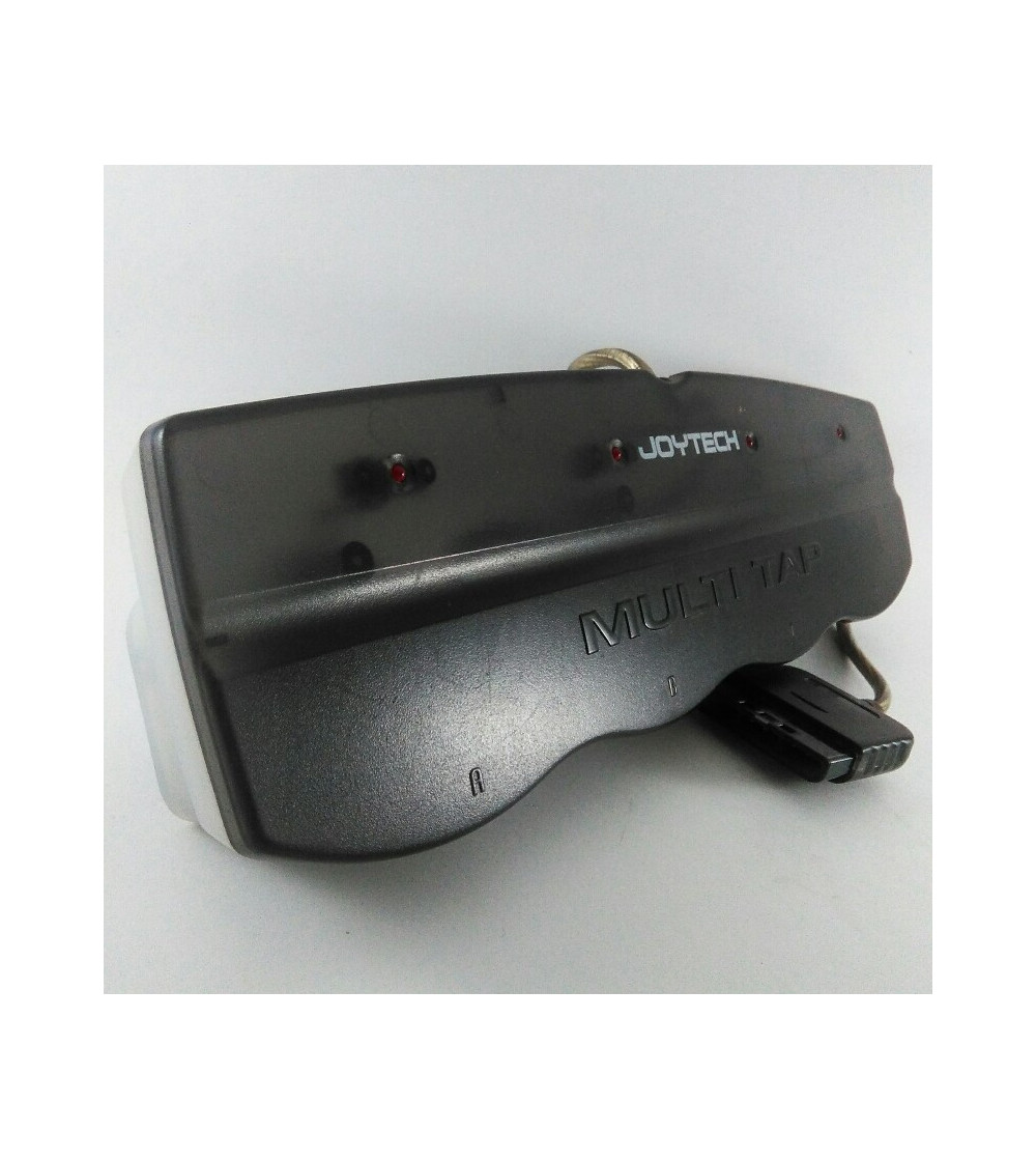 ADAPTADOR MULTI TAP 4 MANDOS & MEMORY JOYTECH NEGRO ADAPTADOR MULTI TAP 4 MANDOS & MEMORY JOYTECH NEGRO