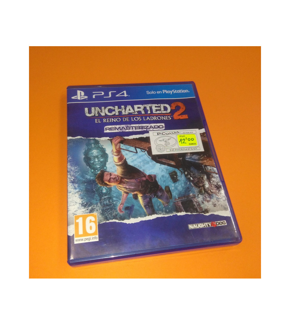 Uncharted 2 El reino de los ladrones remasterizado PS5