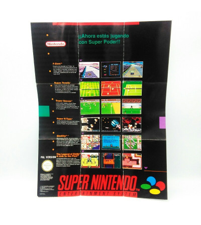 SUPER NES - POSTER 1