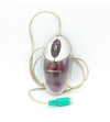 RATON DE CABLE OPTICO PS/2 SONYTEC TRANSPARENTE