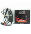 CAPTURADORA DE VIDEO USB ENTRADAS AV 3RCA & S-VIDEO WOXTER NEGRO