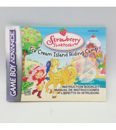 STRAWBERRY SHORTCAKE ICE CREAM ISLAND RIDING CAMP (TARTA DE FRESA)