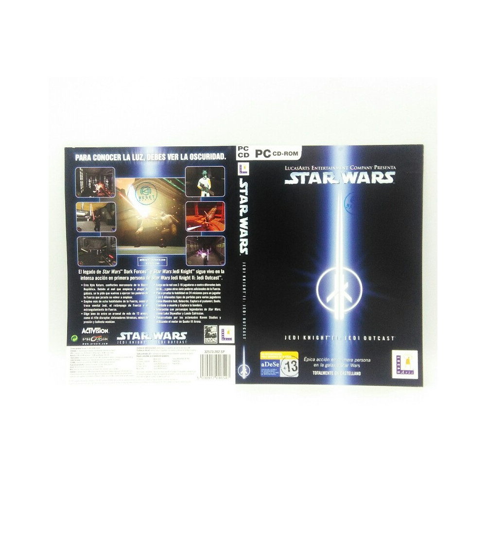 STAR WARS JEDI KNIGHT II: JEDI OUTCAST STAR WARS JEDI KNIGHT II: JEDI OUTCAST