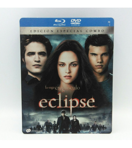 ECLIPSE LA SAGA CREPUSCULO - EDICION ESPECIAL COMBO CAJA STEELBOOK