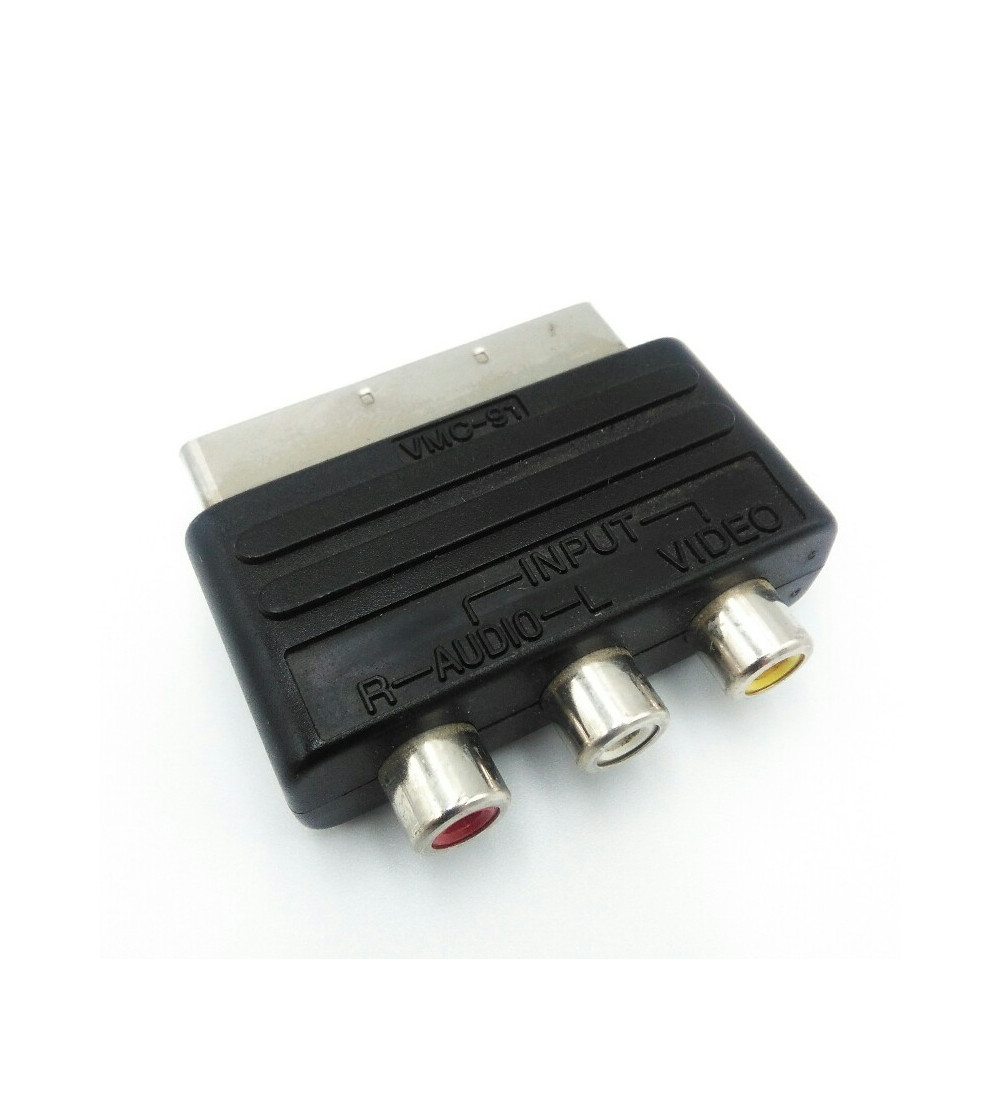 EUROCONECTOR AV 3RCA IN NEGRO EUROCONECTOR AV 3RCA IN NEGRO