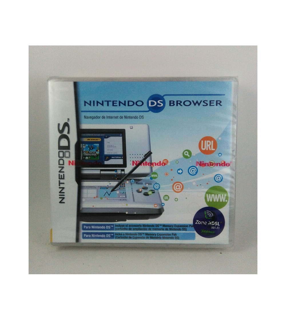 NAVEGADOR INTERNET DS BROWSER NINTENDO NAVEGADOR INTERNET DS BROWSER NINTENDO