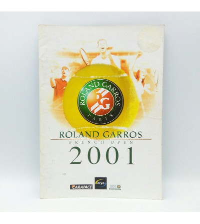 ROLAND GARROS FRENCH OPEN 2001 1ª EDICION