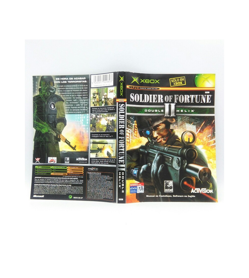 SOLDIER OF FORTUNE II DOUBLE HELIX SOLDIER OF FORTUNE II DOUBLE HELIX