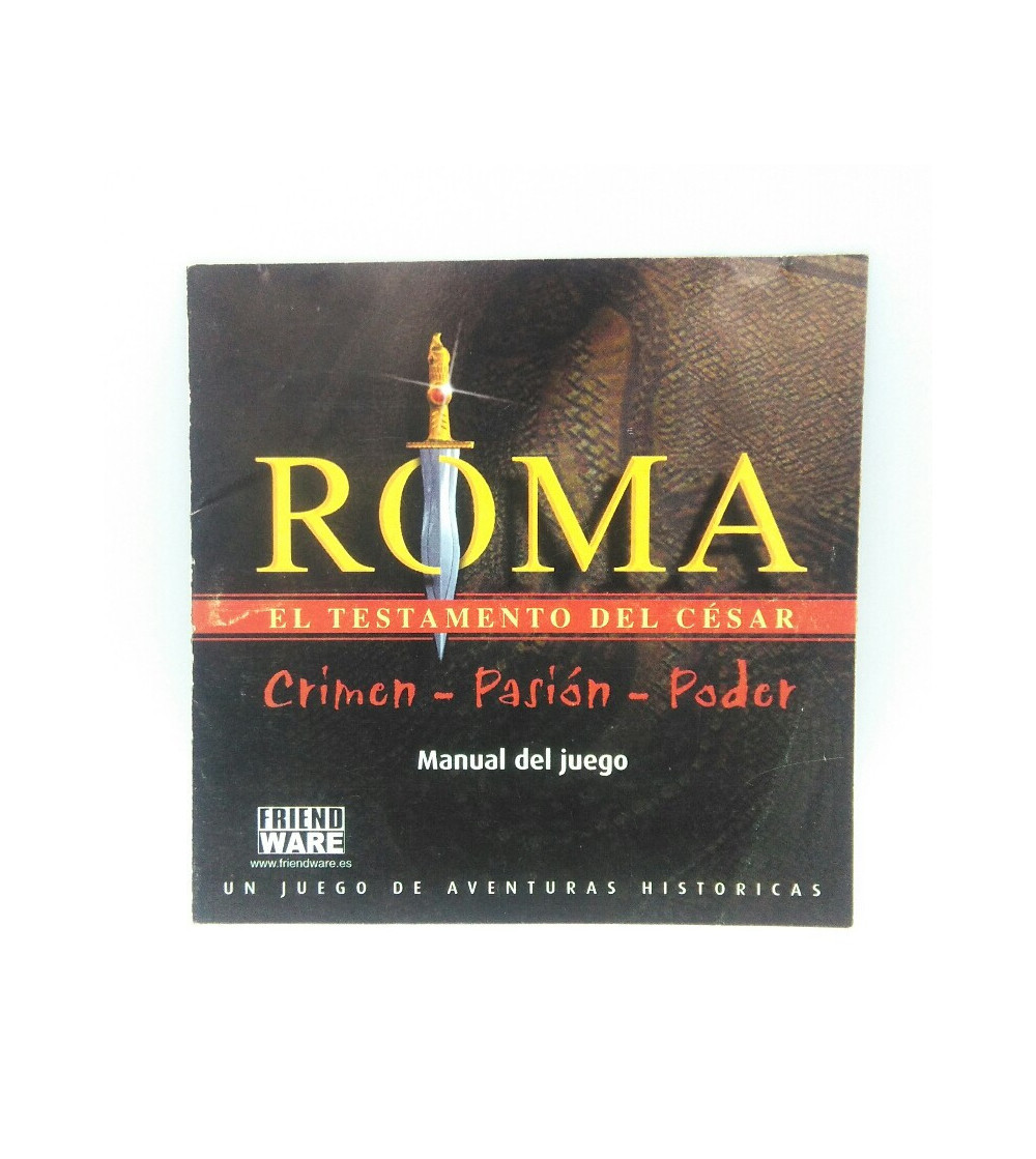 ROMA EL TESTAMENTO DEL CESAR 1ª EDICION ROMA EL TESTAMENTO DEL CESAR 1ª EDICION