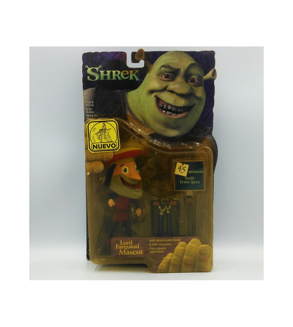 LORD FARQUAAD - MASCOT CON CABEZA SEPARABLE LORD FARQUAAD - MASCOT CON CABEZA SEPARABLE