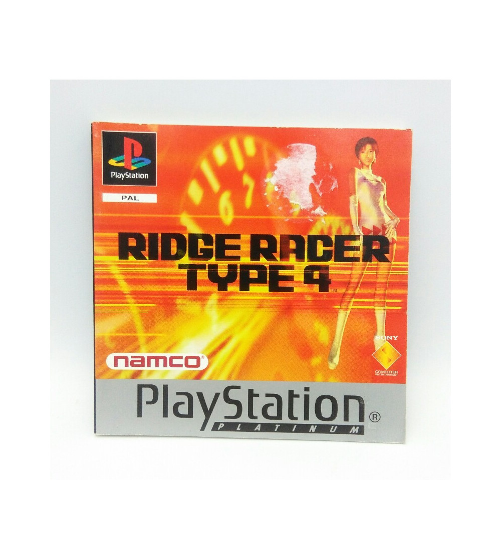 RIDGE RACER TYPE 4 - PLATINUM RIDGE RACER TYPE 4 - PLATINUM