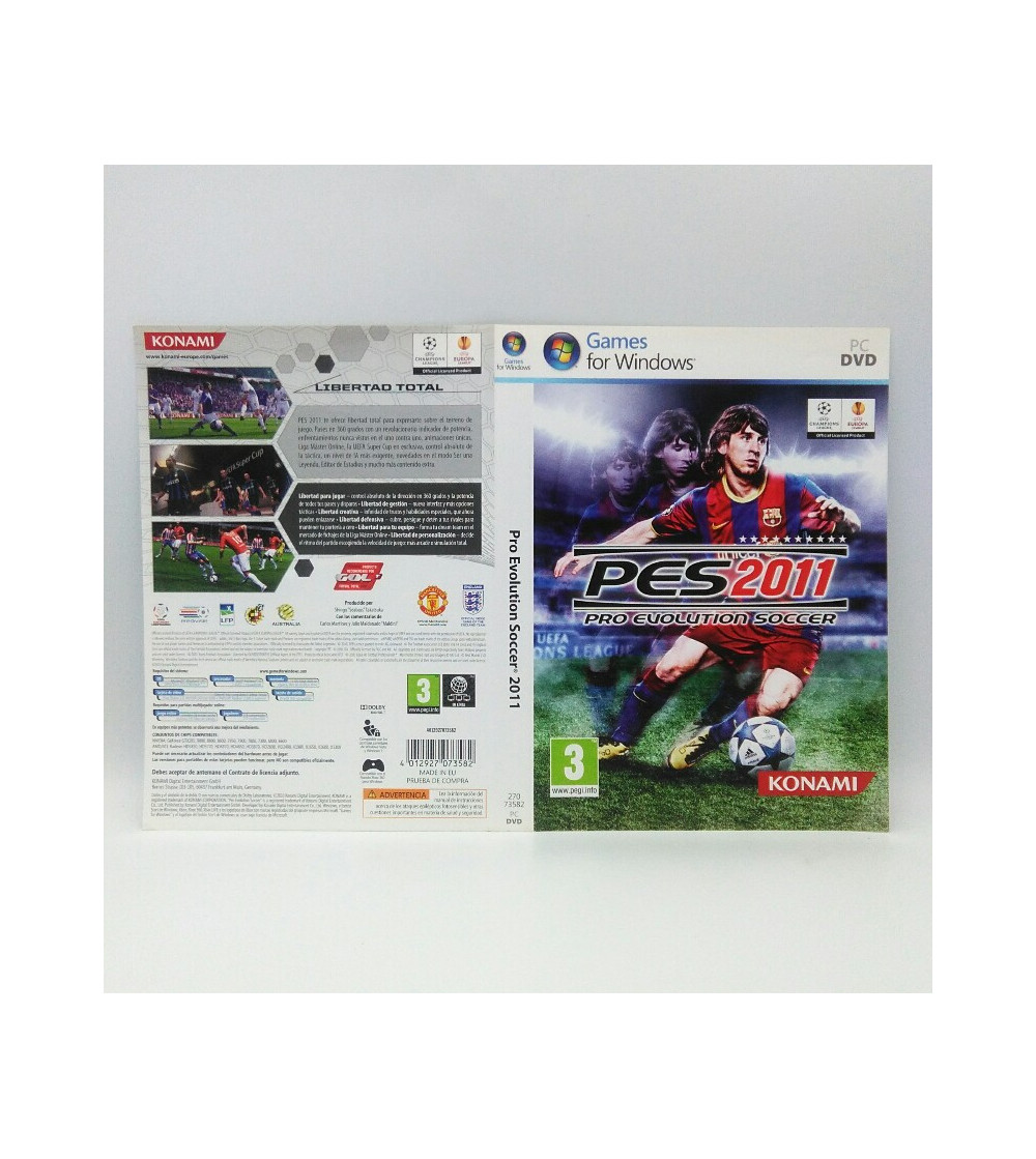 PRO EVOLUTION SOCCER 2011 PRO EVOLUTION SOCCER 2011