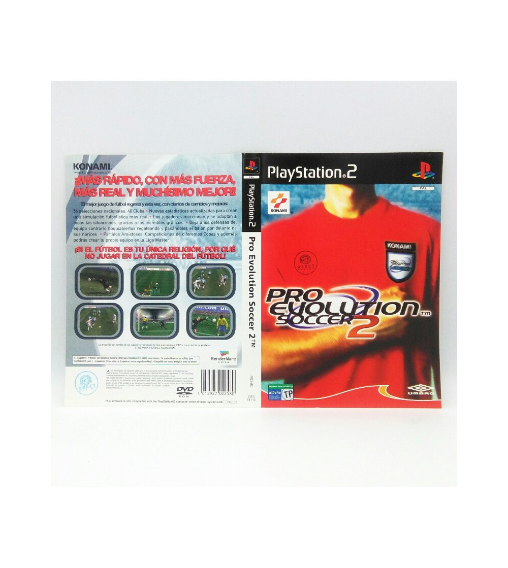 PRO EVOLUTION SOCCER 2 PRO EVOLUTION SOCCER 2