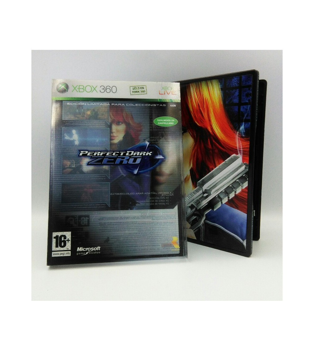 PERFECT DARK ZERO EDICION LIMITADA - CAJA METALICA STEELBOOK PERFECT DARK ZERO EDICION LIMITADA - CAJA METALICA STEELBOOK