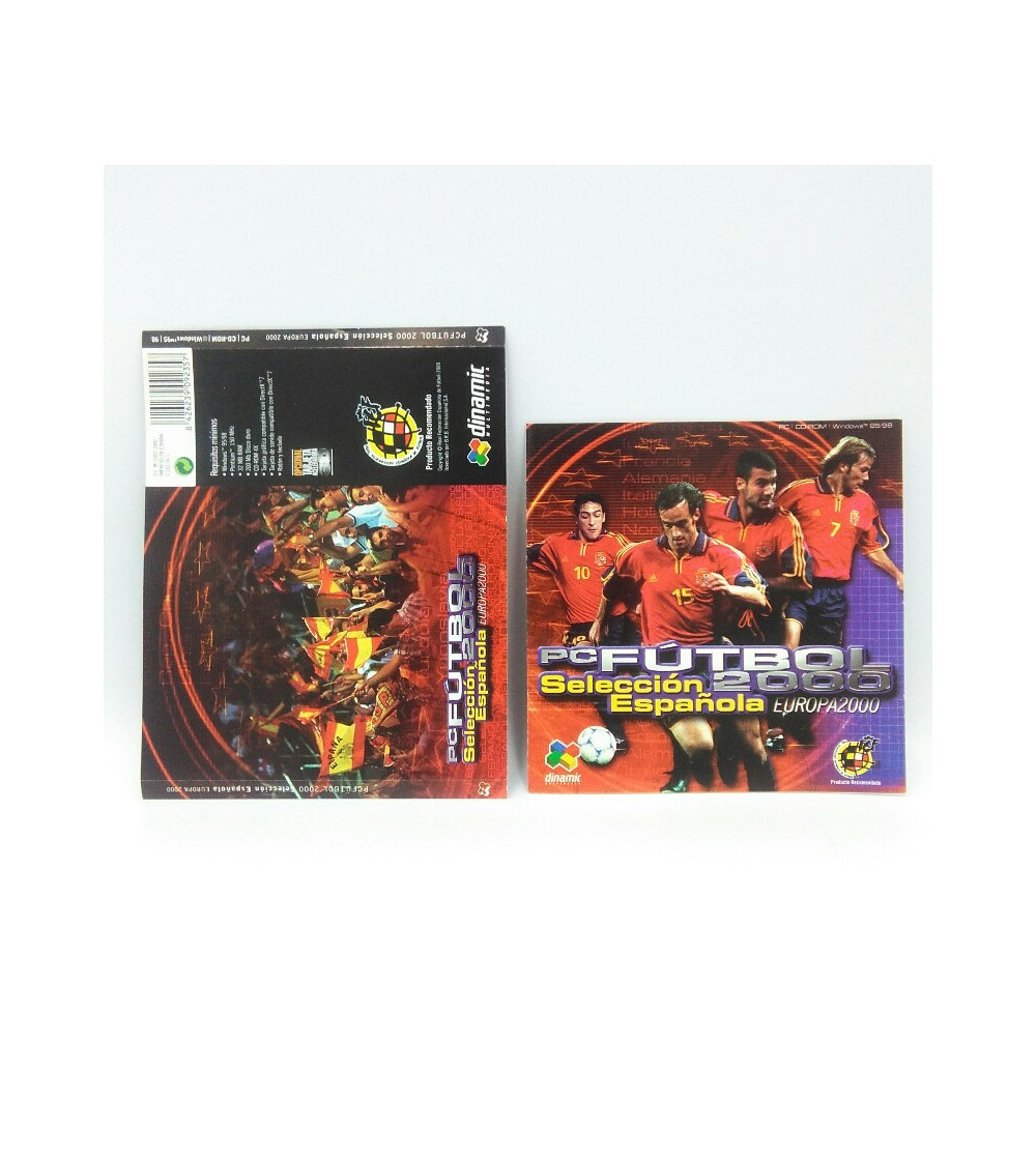 PC FUTBOL 2000 SELECCION ESPAÑOLA EUROCOPA 2000 1ª EDICION PC FUTBOL 2000 SELECCION ESPAÑOLA EUROCOPA 2000 1ª EDICION