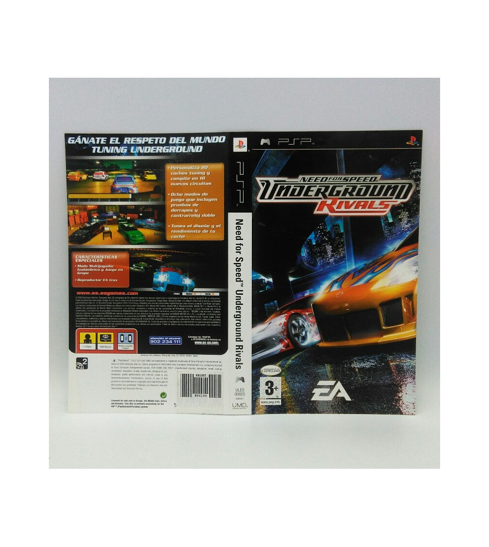 NEED FOR SPEED UNDERGROUND RIVALS NEED FOR SPEED UNDERGROUND RIVALS