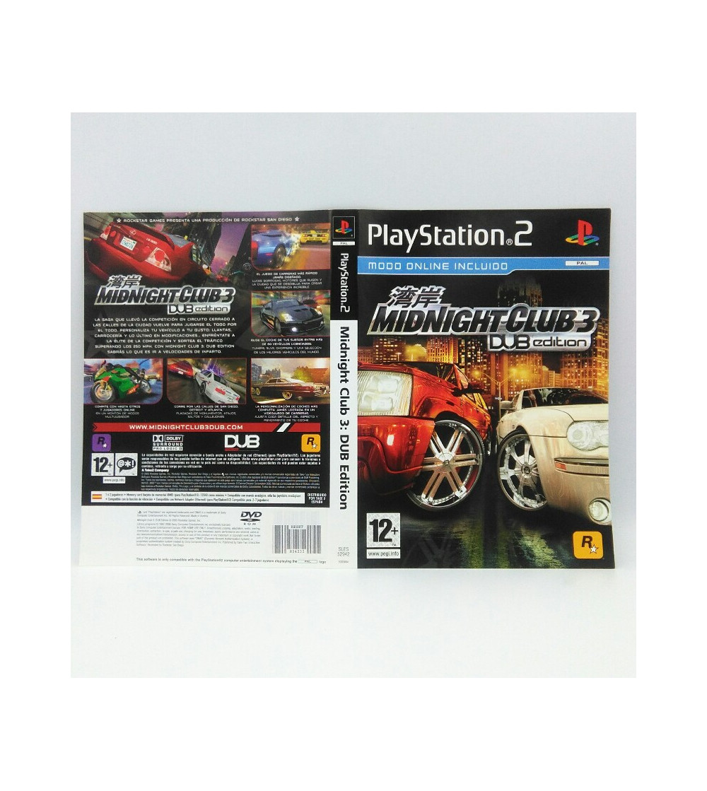 MIDNIGHT CLUB 3 DUB EDITION MIDNIGHT CLUB 3 DUB EDITION