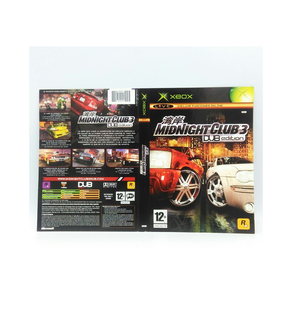 MIDNIGHT CLUB 3 DUB EDITION MIDNIGHT CLUB 3 DUB EDITION