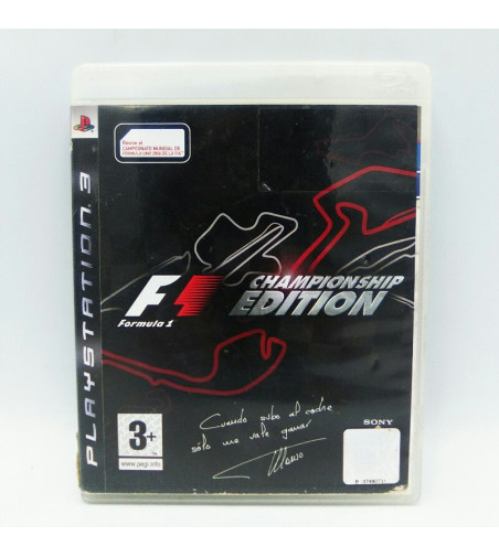FORMULA ONE CHAMPIONSHIP EDITION