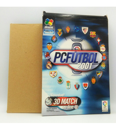 PC FUTBOL 2001 1ª EDICION