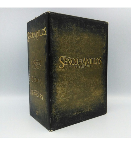 EL SEÑOR DE LOS ANILLOS - LA TRILOGIA - VERSION EXTENDIDA CAJA CARTON