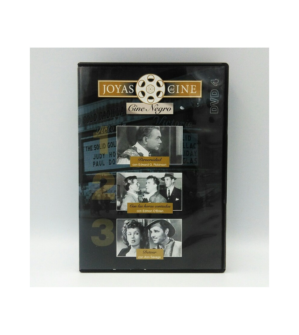 PERVERSIDAD - CON LAS HORAS CONTADAS - DETOUR - COLECCION JOYAS DEL CINE PERVERSIDAD - CON LAS HORAS CONTADAS - DETOUR - COLECCION JOYAS DEL CINE