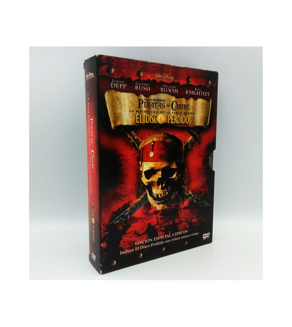 PIRATAS DEL CARIBE LA MALDICION DE LA PERLA NEGRA - EDICION ESPECIAL 3 DISCOS