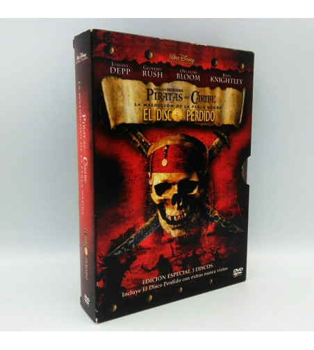PIRATAS DEL CARIBE LA MALDICION DE LA PERLA NEGRA - EDICION ESPECIAL 3 DISCOS