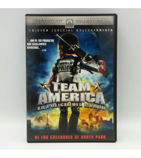 TEAM AMERICA LA POLICIA DEL MUNDO - EDICION ESPECIAL COLECCIONISTA