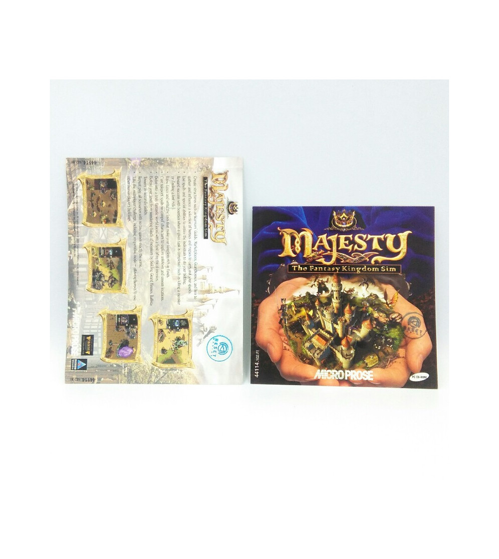 MAJESTY THE FANTASY KINGDOM SIM 1ª EDICION MAJESTY THE FANTASY KINGDOM SIM 1ª EDICION