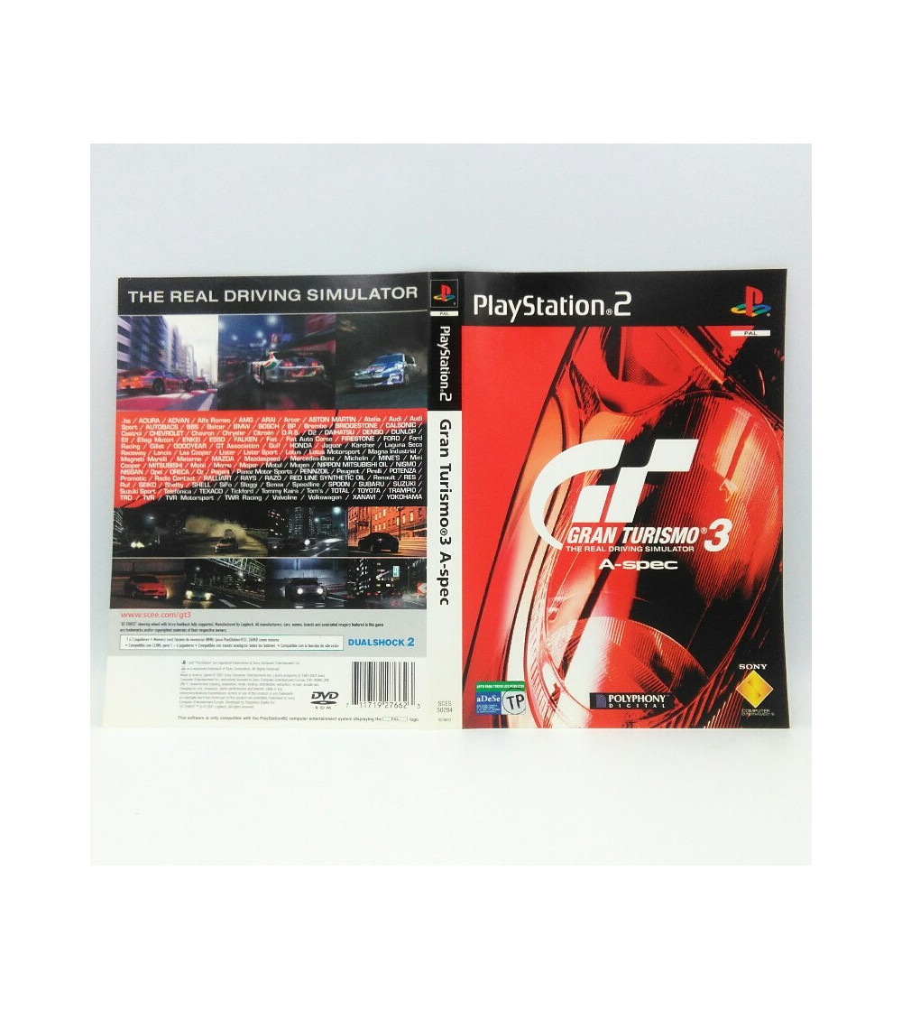 GRAN TURISMO 3 A-SPEC GRAN TURISMO 3 A-SPEC