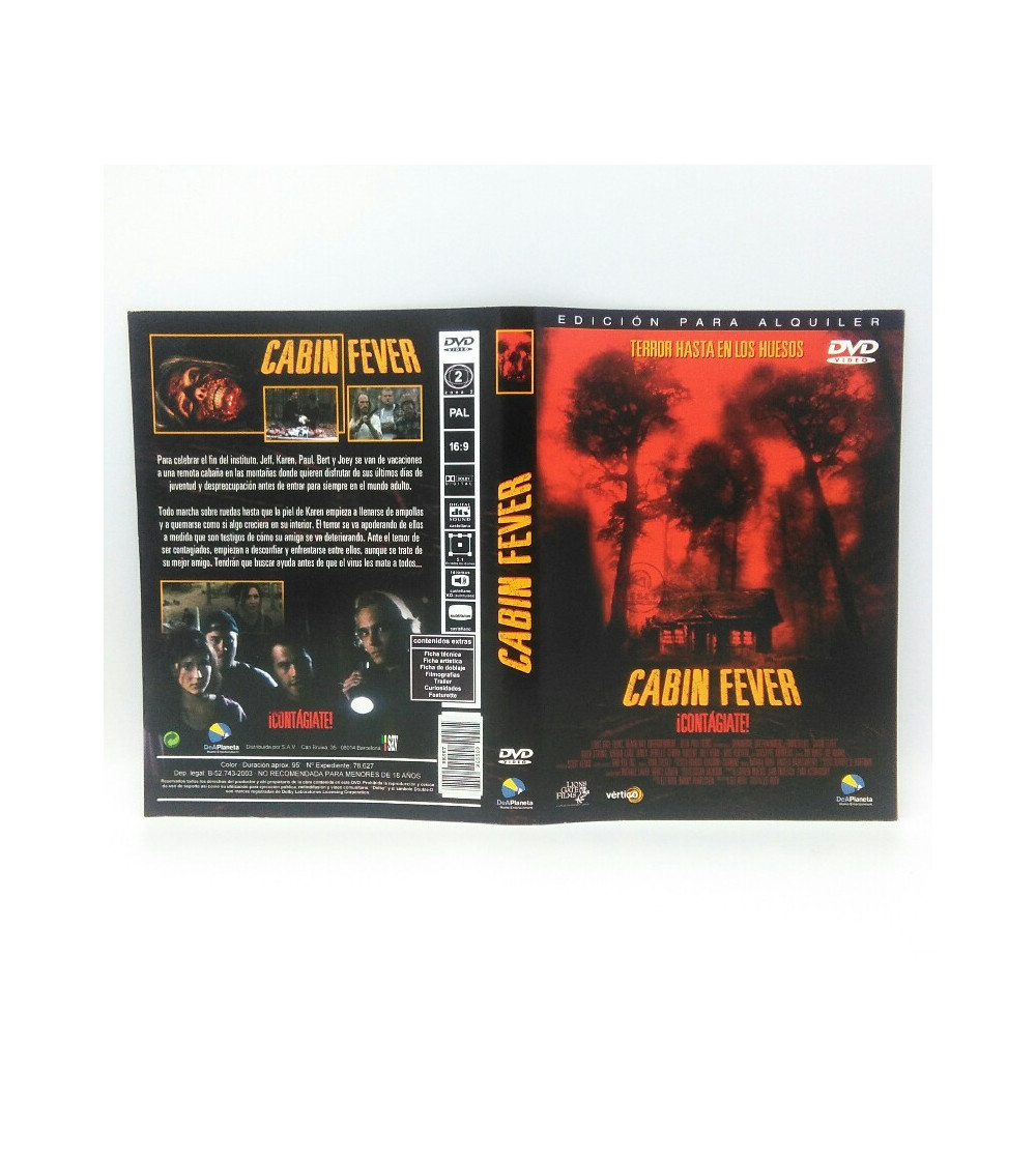 CABIN FEVER - EDICION ALQUILER CABIN FEVER - EDICION ALQUILER