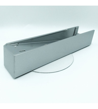SOPORTE VERTICAL CON BASE CONSOLA NINTENDO PLATA & TRANSPARENTE