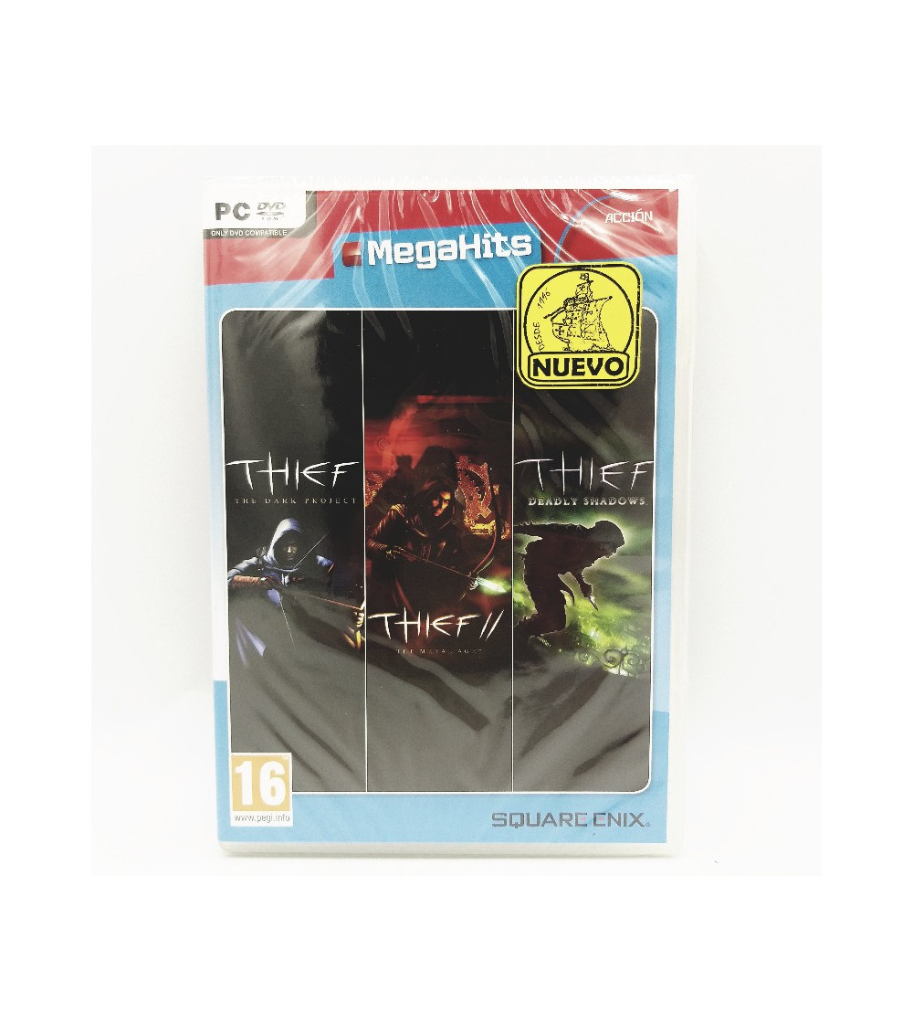 THIEF THE DARK PROJECT & THIEF II THE METAL AGE & THIEF DEADLY SHADOWS - PACK MEGAHITS ACCION