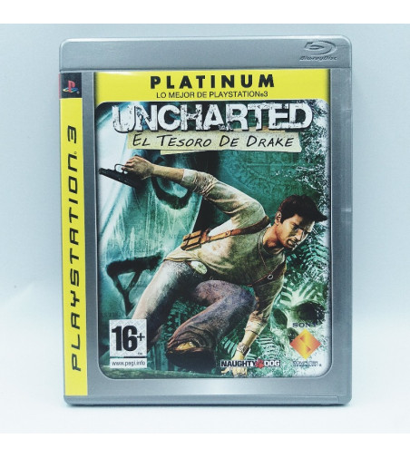 UNCHARTED 1 EL TESORO DE DRAKE - PLATINUM