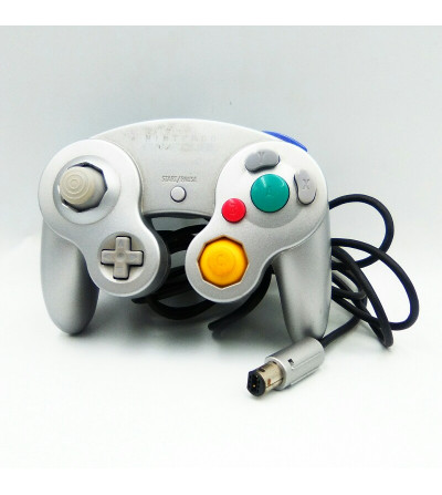 MANDO DE CABLE NINTENDO PLATA