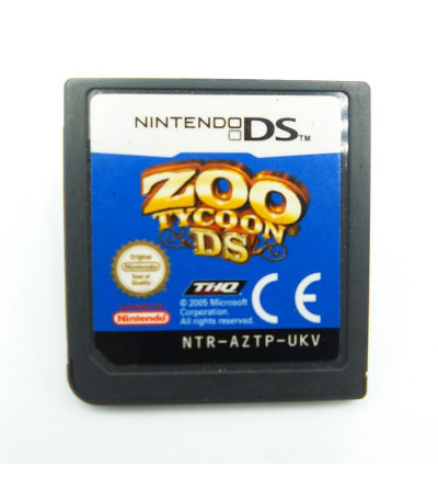 ZOO TYCOON DS - REINO UNIDO