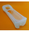 FUNDA SILICONA PARA MANDO WIRELESS NINTENDO BLANCO TRANSPARENTE