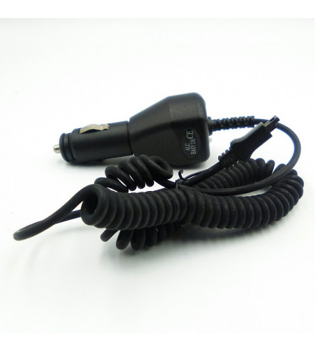CARGADOR MECHERO COCHE PARA TELEFONO MOVIL ALCATEL NEGRO
