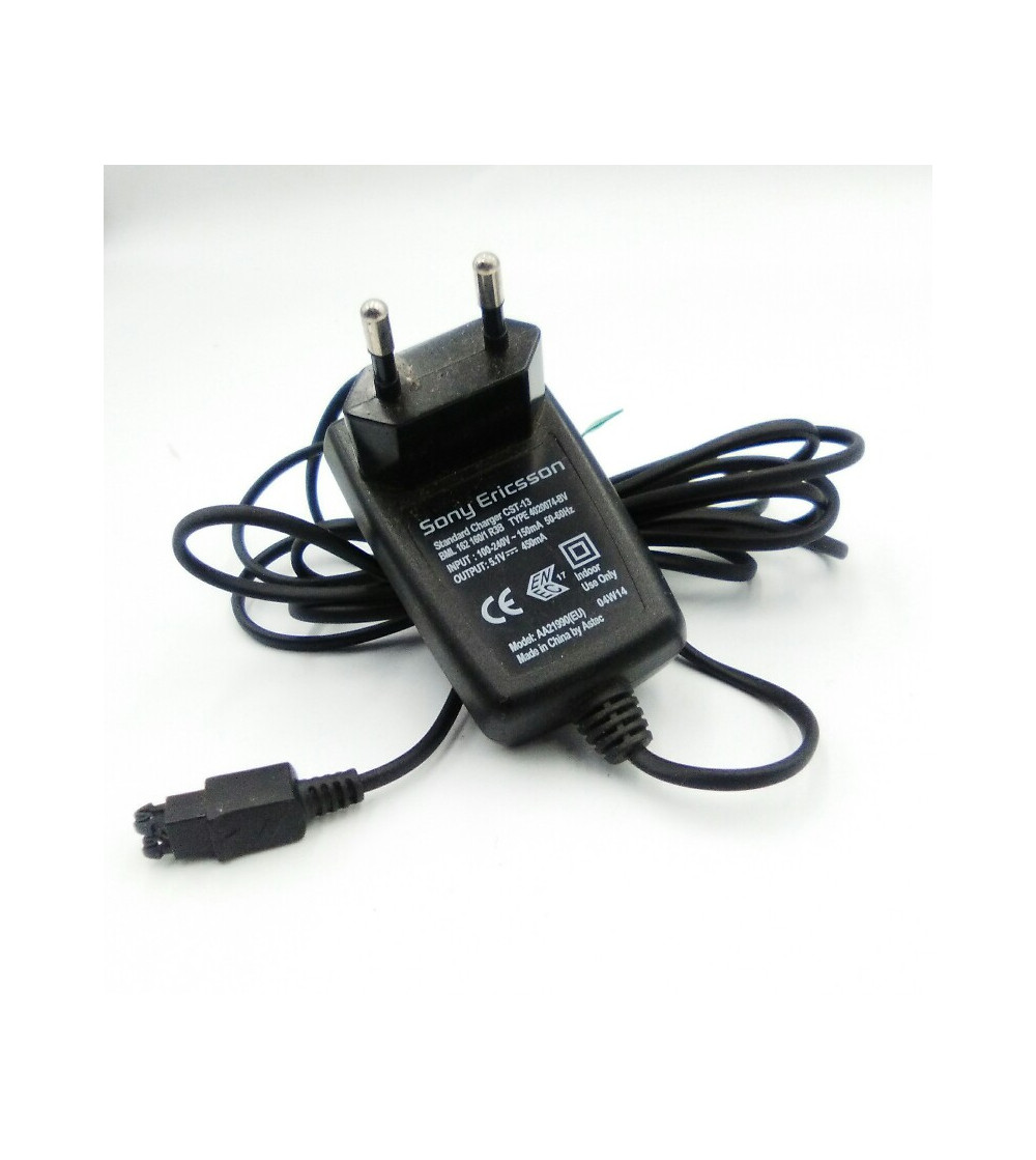 CARGADOR PARA TELEFONO MOVIL DC 5.1V SONY ERICSSON NEGRO