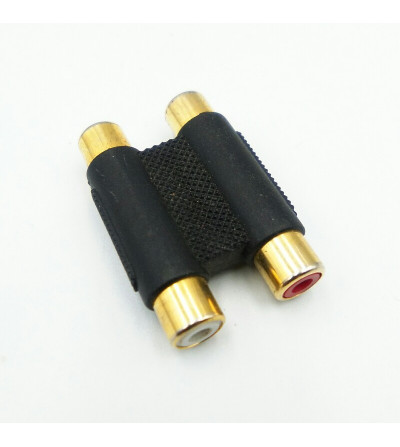 CONECTOR ADAPTADOR 2RCA...