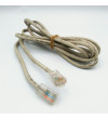 CABLE RED 8 HILOS 1.8M CON CONECTORES GRIS