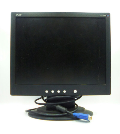 MONITOR LCD 15" ACER NEGRO