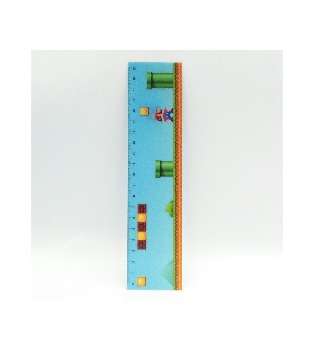 SUPER MARIO - REGLA 20CM