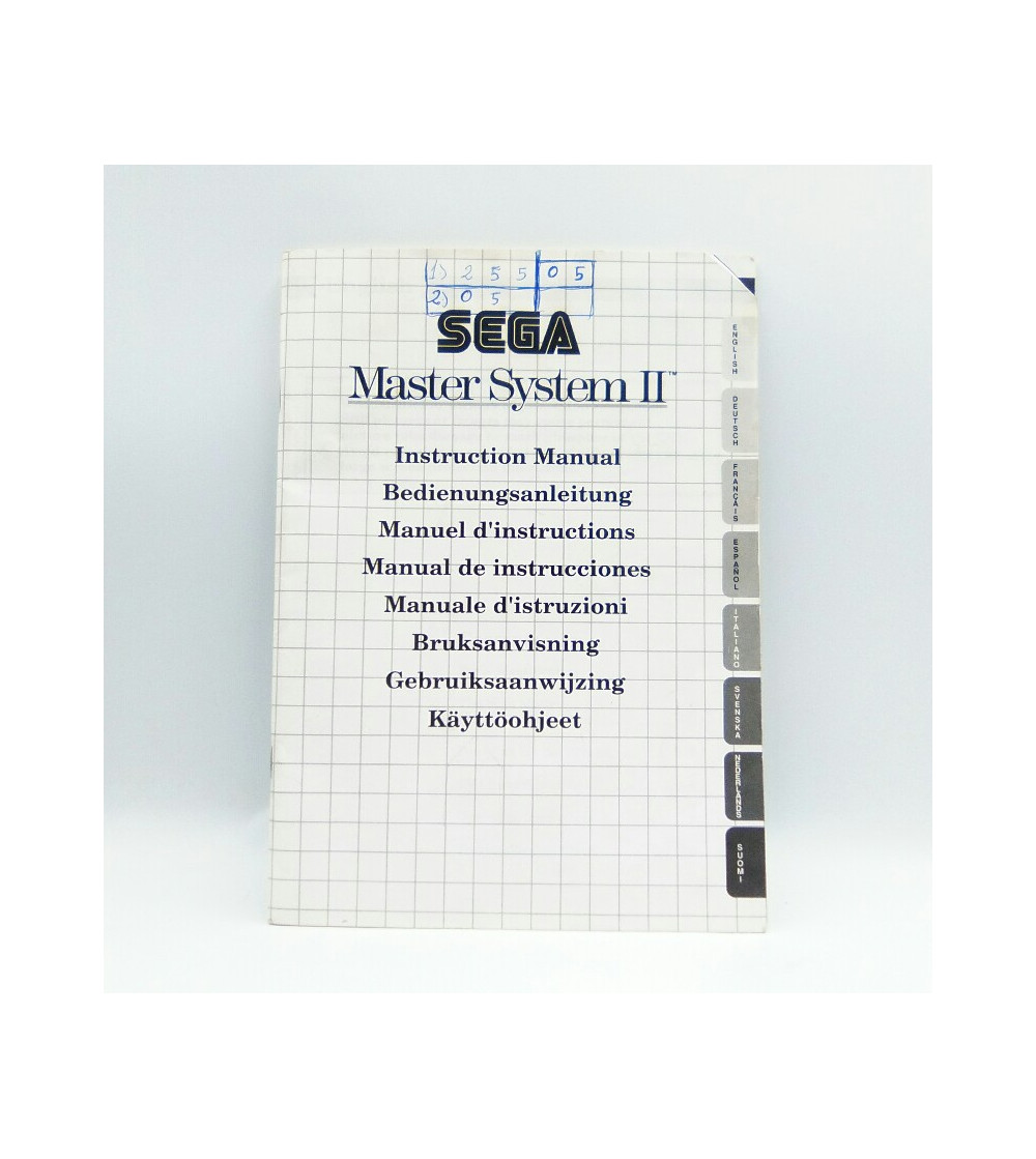 CONSOLA MASTER SYSTEM II SEGA CONSOLA MASTER SYSTEM II SEGA