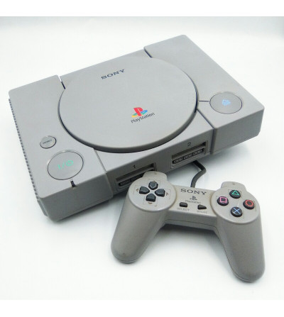 PLAYSTATION 1 SONY GRIS