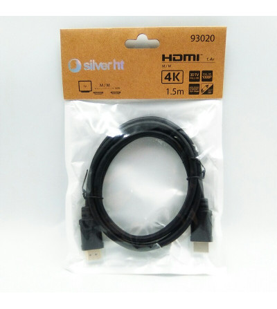 CABLE AV HDMI 1.5M SILVERHT...