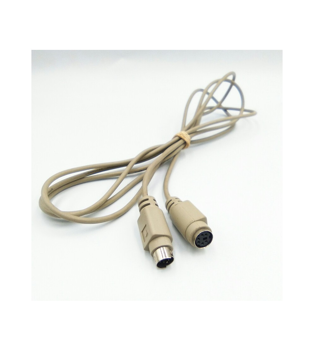 CABLE PS/2 ALARGADOR MACHO / HEMBRA 1.8M COMPATIBLE GRIS CABLE PS/2 ALARGADOR MACHO / HEMBRA 1.8M COMPATIBLE GRIS